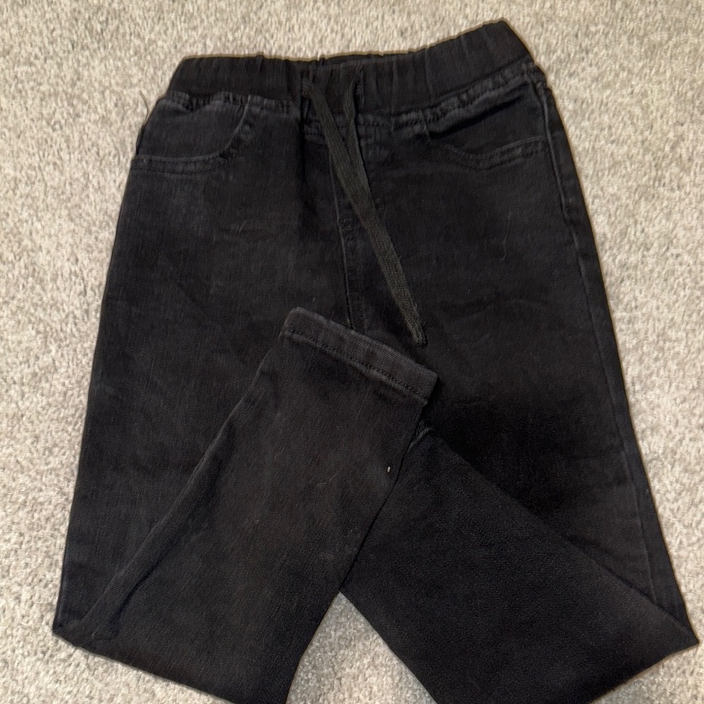 Little Bipsy Black Jogger Pants